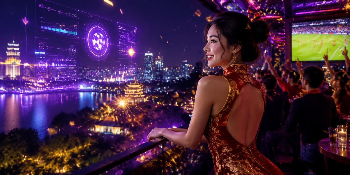 Cảnh cá cược thể thao đêm tại Hà Nội dưới ánh đèn neon rực rỡ