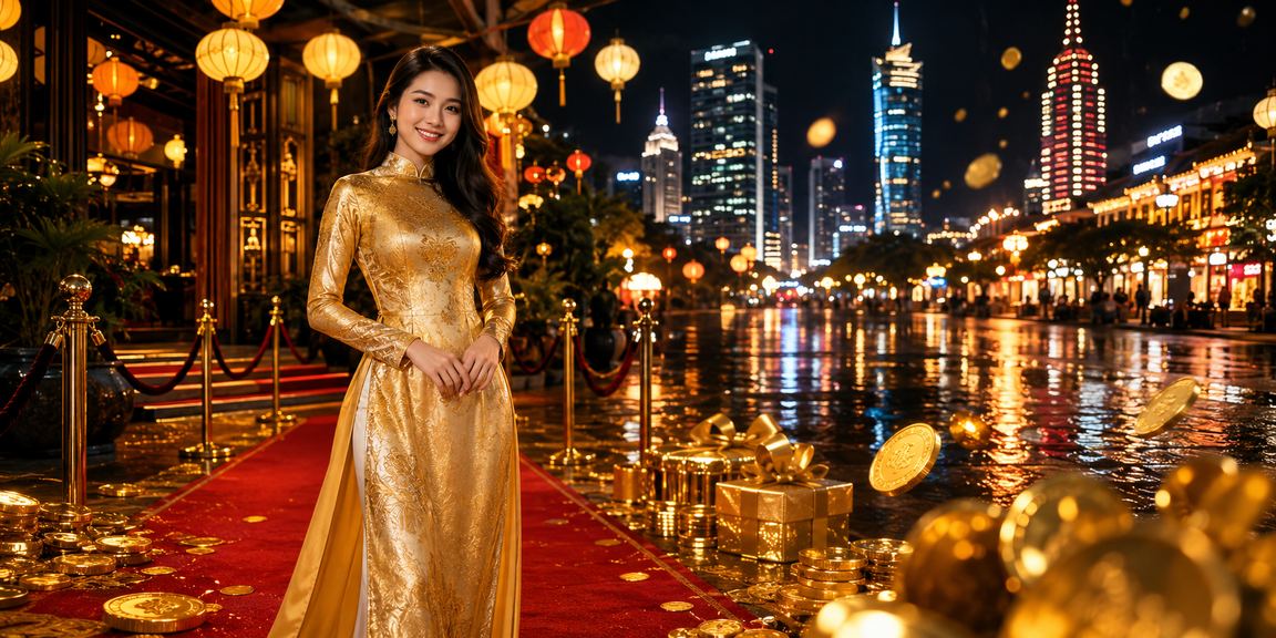 Người phụ nữ mặc áo dài tại casino Hồ Chí Minh đăng nhập tài khoản 730li