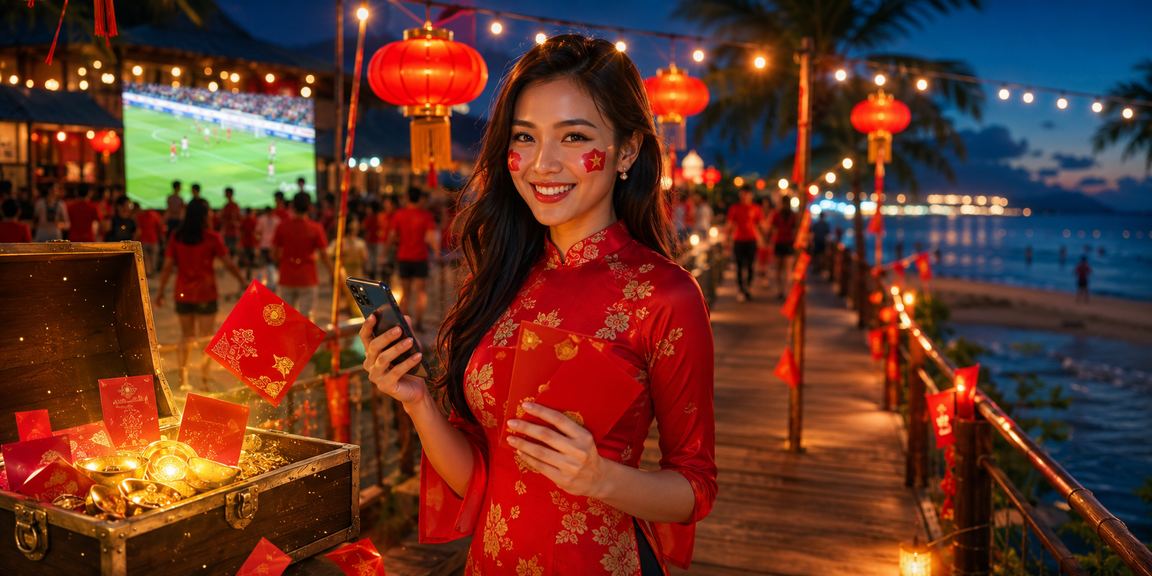 Thành viên VIP nhận phong bì đỏ ưu đãi tại chợ đêm Phú Quốc